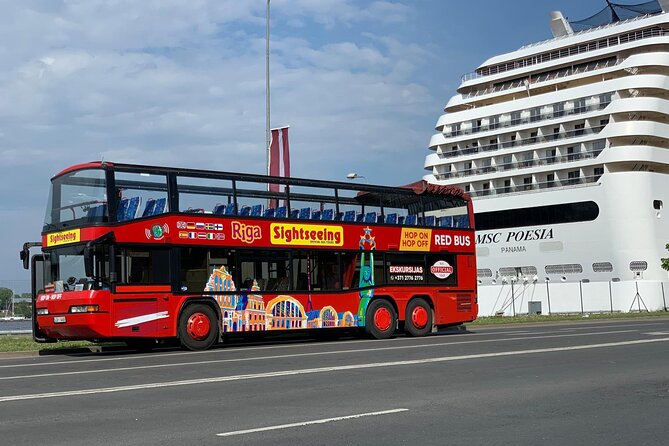 24h Riga Sightseeing Red Bus Grand Tour - Elizabetes iela 54: a strong street stop for architecture lovers