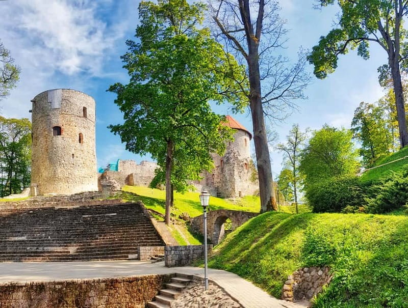 Cēsis, Līgatne & Sigulda Tour: Must-see Highlights - Cēsis Old Town and the castle walls from 1218