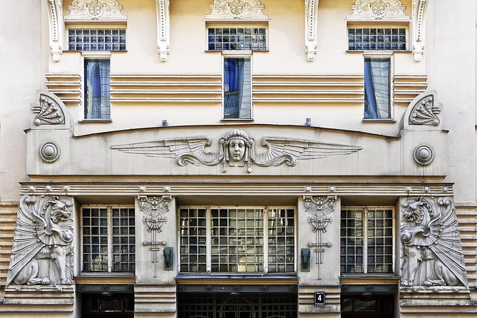 Explore Riga's Art Nouveau district with a Local - Neo-Classical Opera Building, Then the Freedom Monument Finale