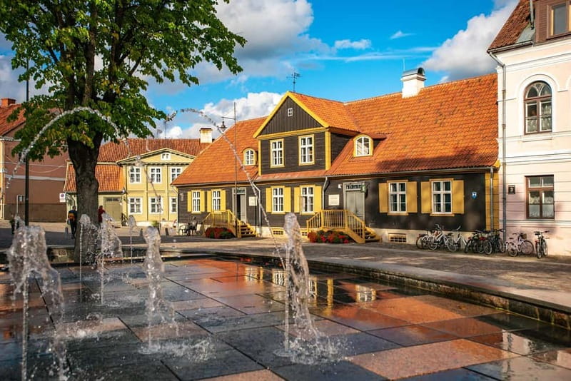 From Riga: Kuldiga UNESCO, Waterfall & Wine Day Trip - Sabile wine tasting, the northernmost vineyard twist