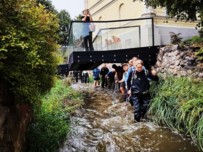 Kuldiga Town: River Hiking Expedition - Entering Kuldīga through the river, Alekšupīte’s special angle