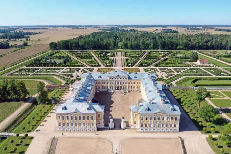 Latvian Palace and Medieval Castle Private Trip - Rundāle Palace: two building phases and a big garden moment