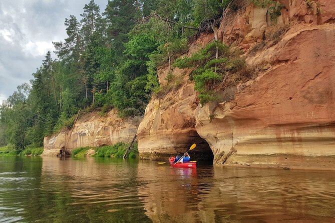 One-Day Kayaking Trip in Gauja River Valley - Paddling workload: what high water and wind can change