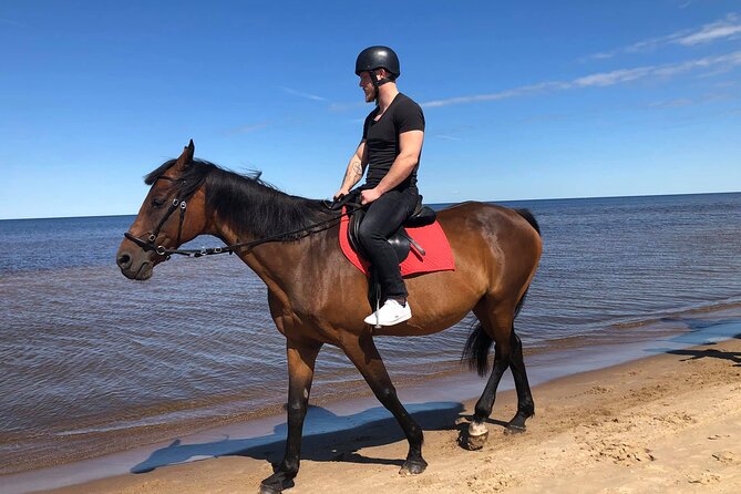 Private Horse Riding on the Beach in Riga - The ride from forest paths to sand dunes