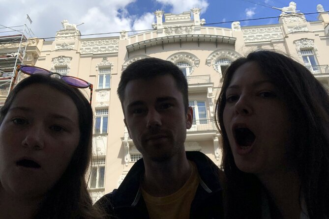 Riga Art Nouveau Secrets: Self-Guided Puzzle Walk - Riga 700th Anniversary Pavilion and Alberta Iela: where the walk rhythm matters