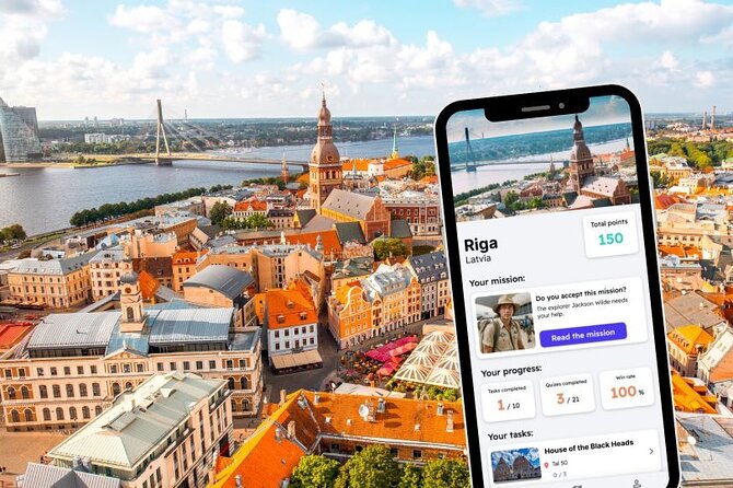 Riga Exploration Game and City Tour on your Phone - Key highlights before you start