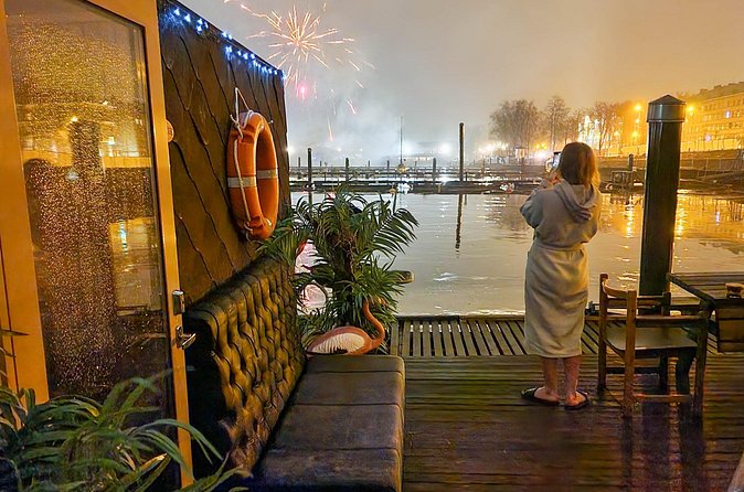 Riverside Sauna by the Daugava River - Winter Comfort Reality Check (Toilet and Shower)