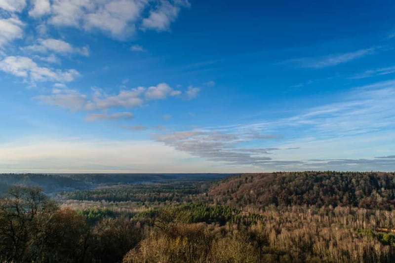 Sigulda Hiking Tour: A Day in the Switzerland of Latvia - Old Sigulda castle ruins and the newer castle: built for imagination