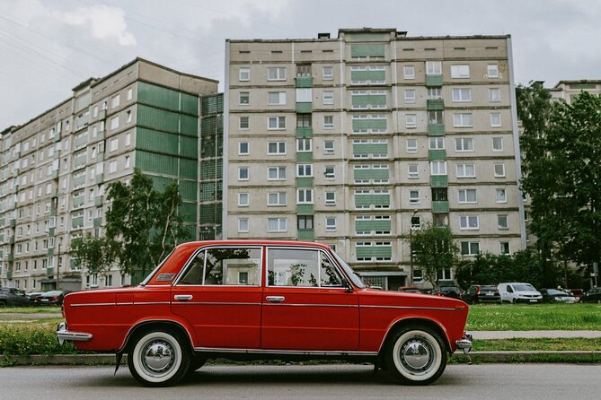 Soviet Riga: Vintage Car Tour & Life Behind the Curtain - VEF factory grounds: working life under state production