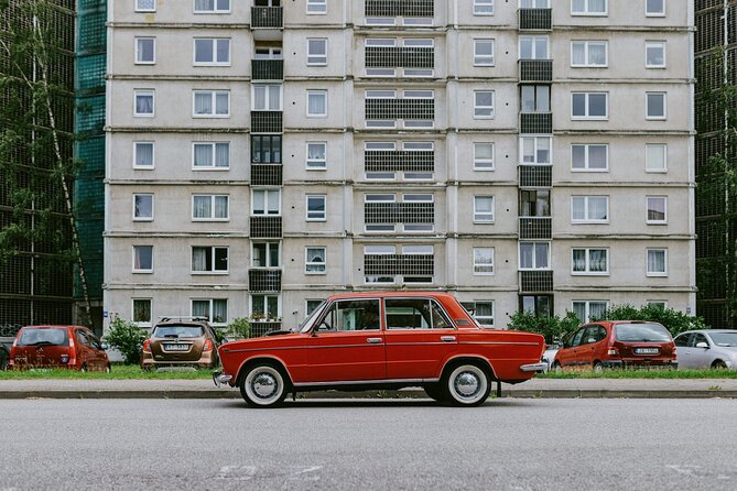 Soviet Riga: Vintage Car Tour & Life Behind the Curtain - Latvian Academy of Sciences: Stalinist architecture as ideology
