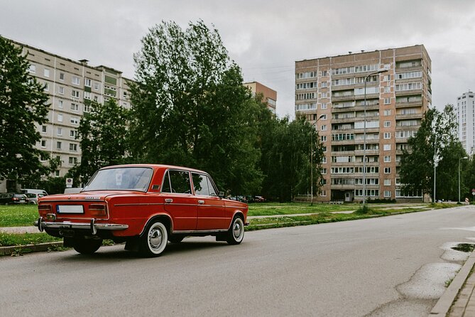 Soviet Riga: Vintage Car Tour & Life Behind the Curtain - Riga Radio and TV Tower: media dominance and state control