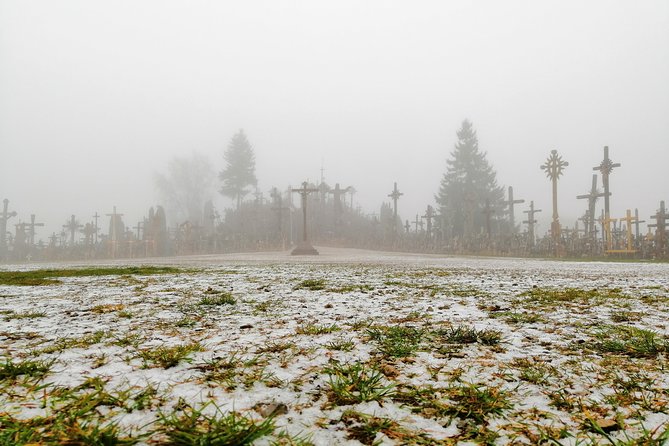 Sunrise at the Hill of Crosses - 2 countries in 1 day - Weather Matters: When the Sky Changes the Sunrise