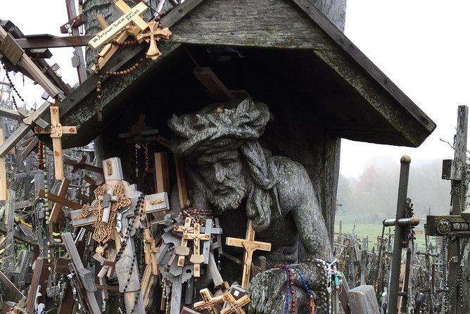 Sunrise at the Hill of Crosses - 2 countries in 1 day - What to Bring for a Chilly, Photo-Friendly Dawn