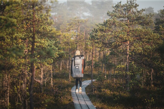 Sunrise or sunset SUP/kayak Adventure in the bog from Riga - Pickup, group size, and the 4-hour plan that stays manageable