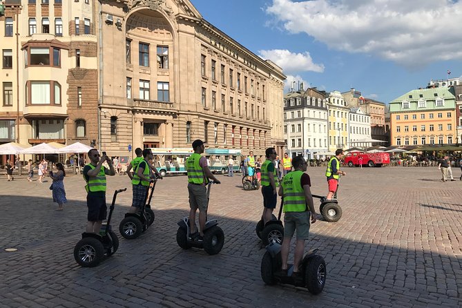 The best of Riga segway tour - Jacob’s Barracks and the long building story you can actually picture
